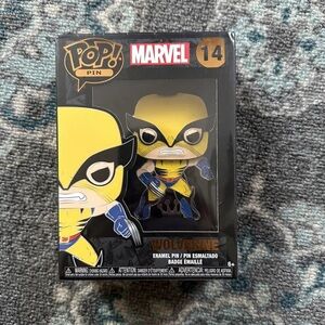 Funko POP Pins: Marvel: X-Men- Wolverine Pin #14 BRAND NEW.